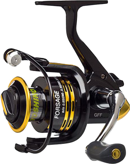 Катушка YOSHINO GFF-1000, передний фрикцион, 5+1bb, 2 металлические шпули. Фото №2