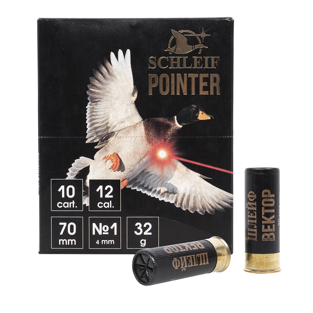 Патрон Шлейф-Вектор 12/70 № 5 32 гр. (10 шт.). Фото №1