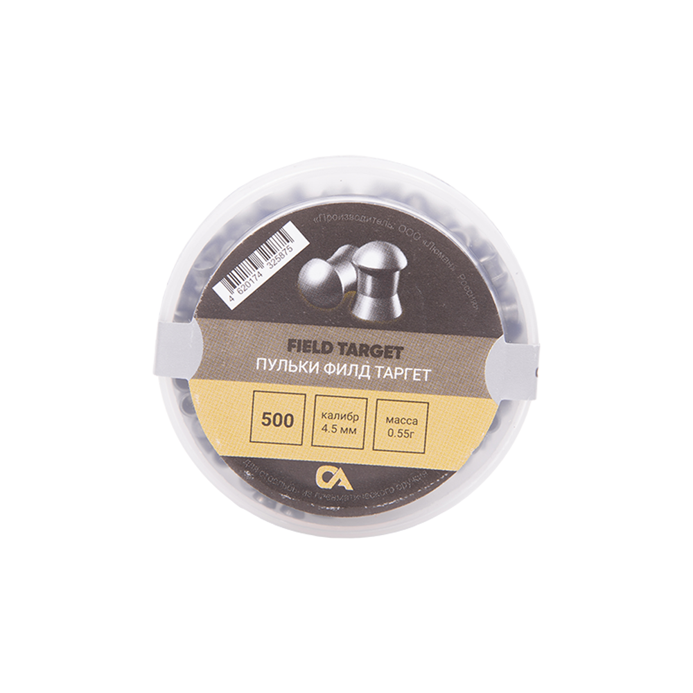 Пуля пневматическая ОхотАктив "Field Target", 0,55 г. 4,5 мм. (500 шт.) (36 в упаковке). Фото №1 Пуля пневматическая ОхотАктив "Field Target", 0,55 г. 4,5 мм. (500 шт.) (36 в упаковке). Фото №1