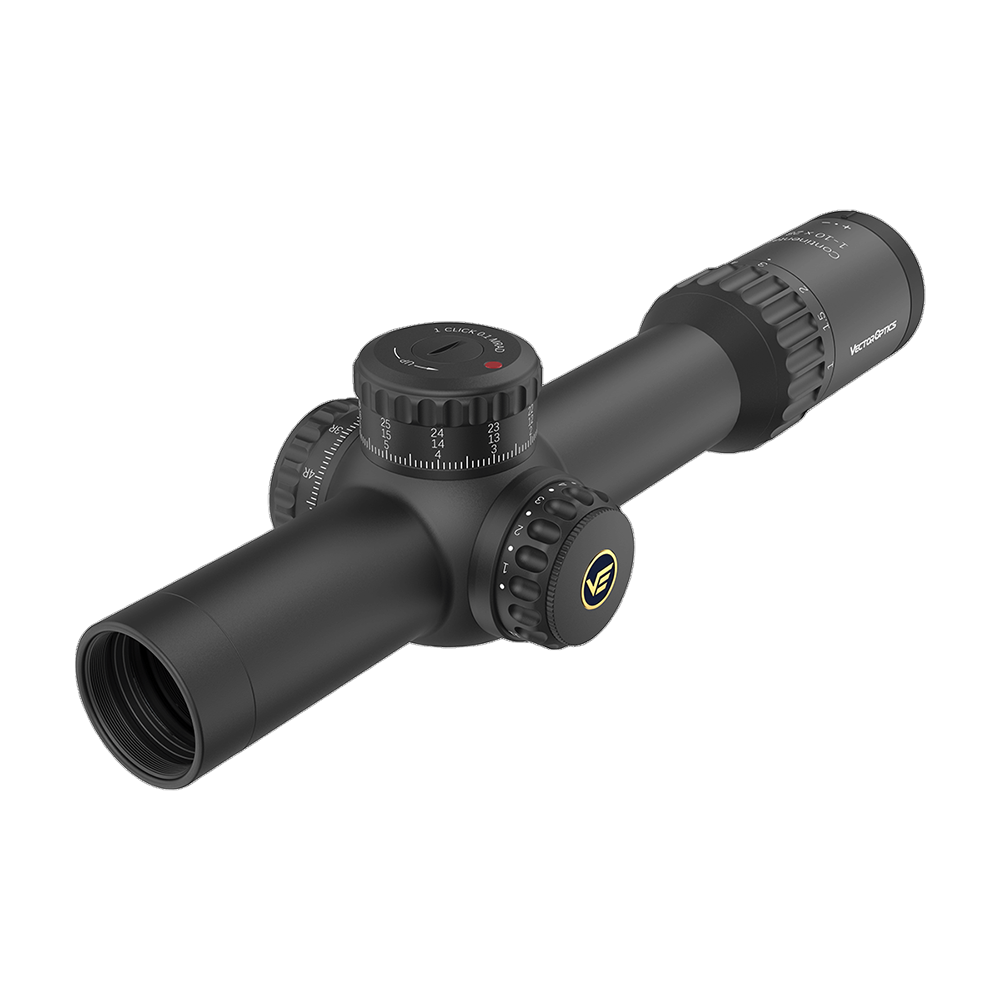 Прицел Vector Optics Continental 34mm ED 1-10x28 FFP, сетка VET-CTR (MIL), подсветка красная, 34мм, . Фото №4