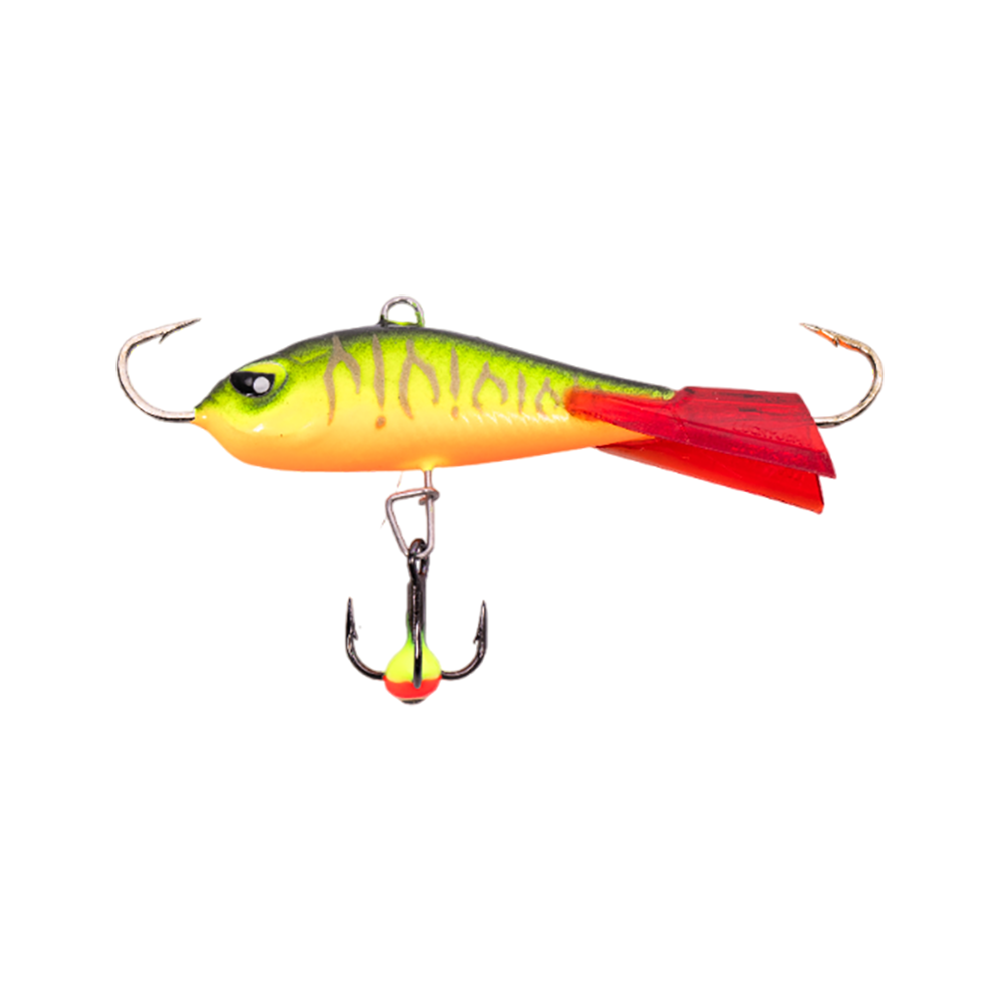 Балансир Lucky John BALTIC 50мм, 22гр, цвет (301RT) с тройником. Фото №2