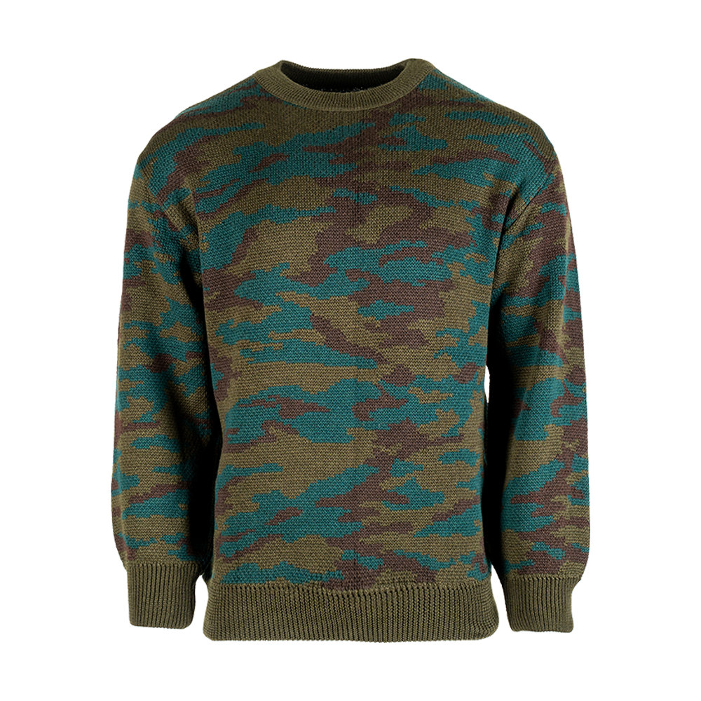 Джемпер п/ш круглый ворот (тёмно-зеленый камуфляж), р. 54. Фото №1 Джемпер п/ш круглый ворот (тёмно-зеленый камуфляж), р. 54. Фото №1