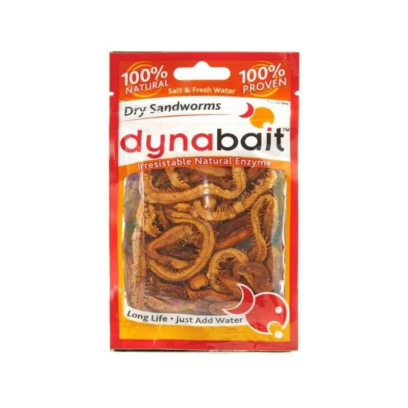 Наживка DYNABAIT Dry Sandworms. Фото №1