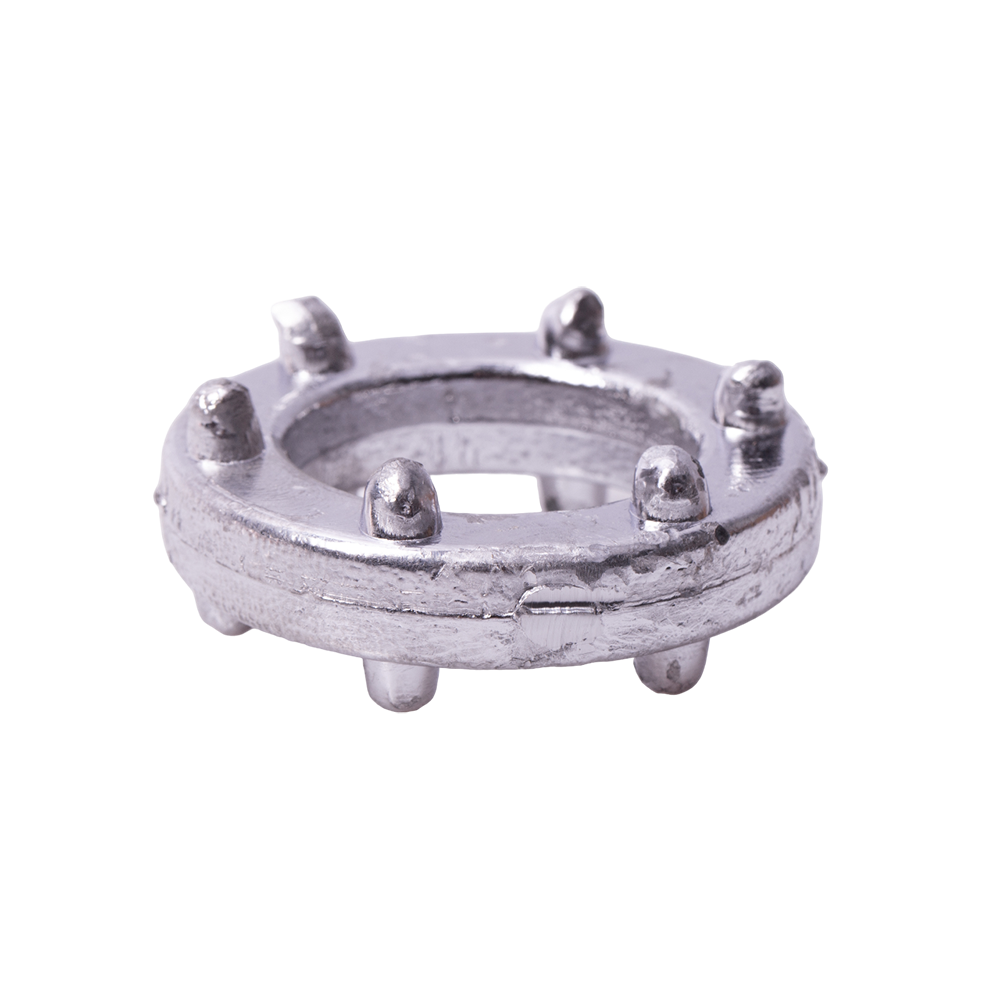 Груз "Кольцо" с шипами и ушком 130гр.. Фото №3