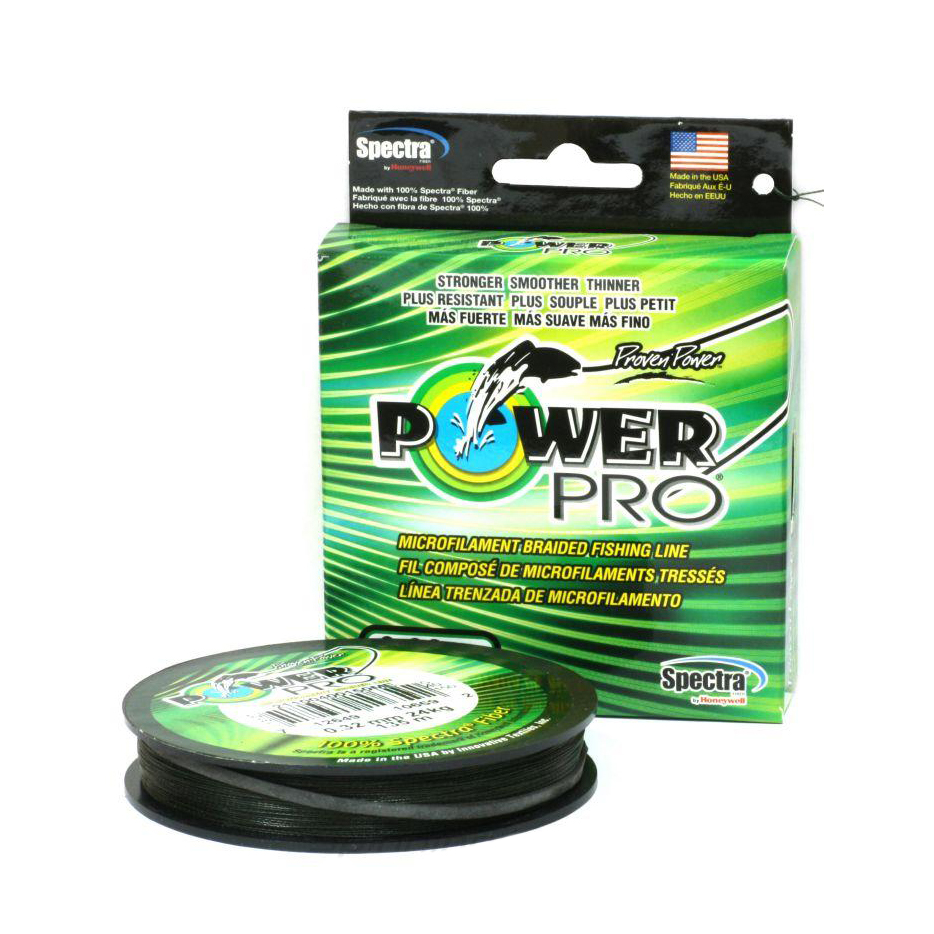 Шнур Power Pro 135м Moss Green 0.19. Фото №2