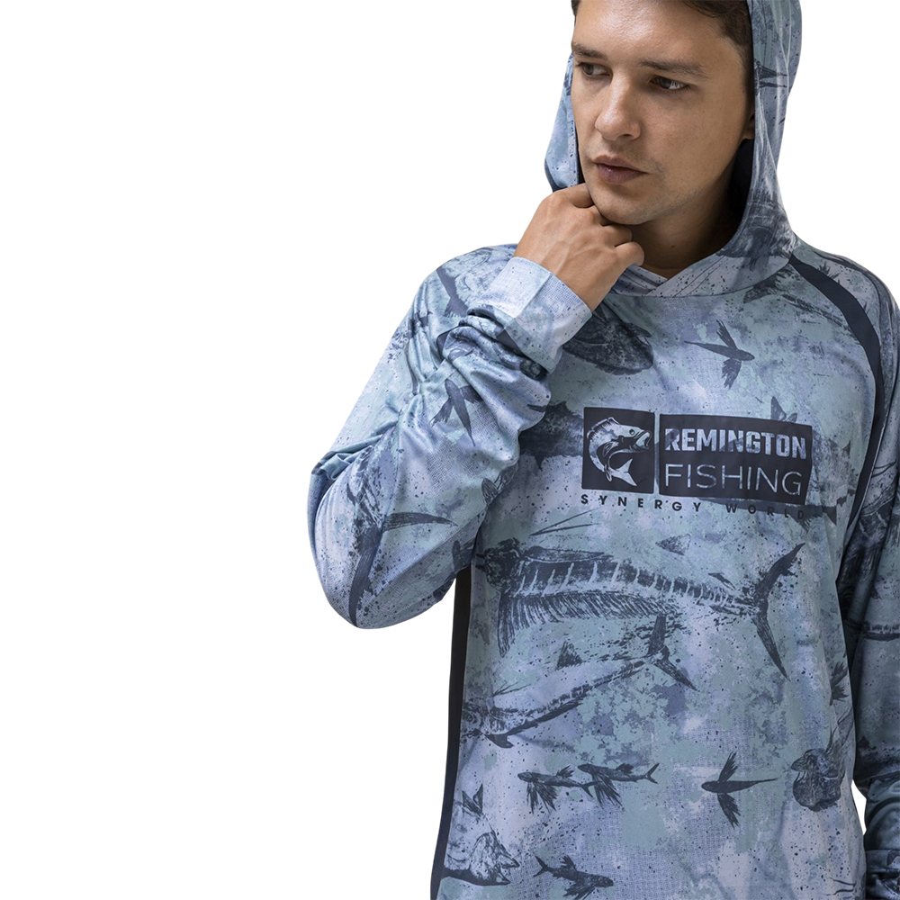 Футболка (джерси)  Remington Fishing Breeze Blue р. XL. Фото №4