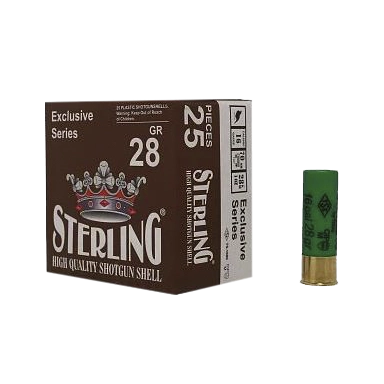 Патрон STERLING 16/70 №02 (00) 28 гр. (в пачке 25 шт.). Фото №1 Патрон STERLING 16/70 №02 (00) 28 гр. (в пачке 25 шт.). Фото №1
