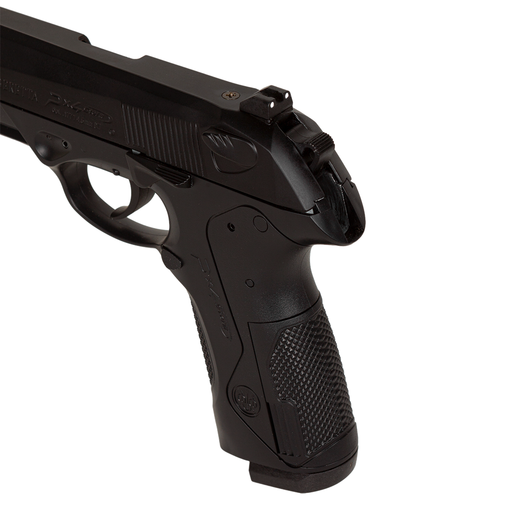 Пистолет пневматический Beretta Px4 Storm (черный с черными пластиковыми накладками). Фото №6 Пистолет пневматический Beretta Px4 Storm (черный с черными пластиковыми накладками). Фото №6