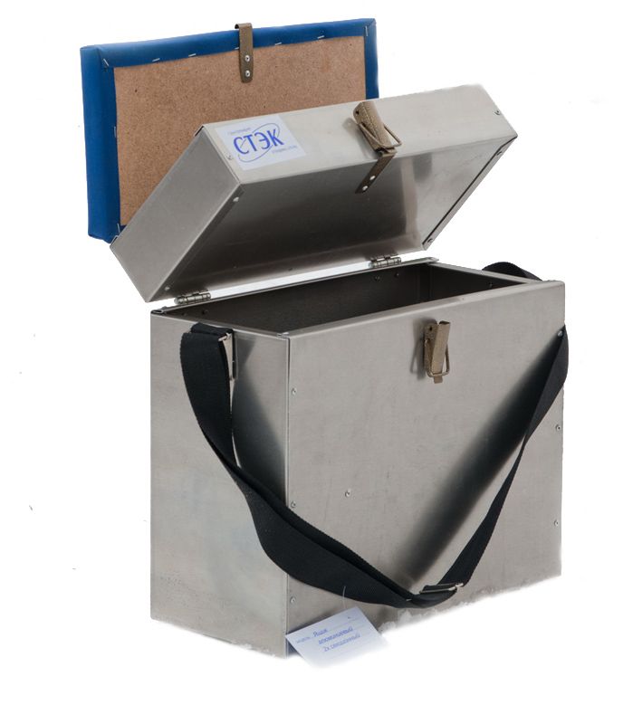 Ящик (Д) алюминевый 2 секции (28л) (Пирс). Фото №1 Ящик (Д) алюминевый 2 секции (28л) (Пирс). Фото №1