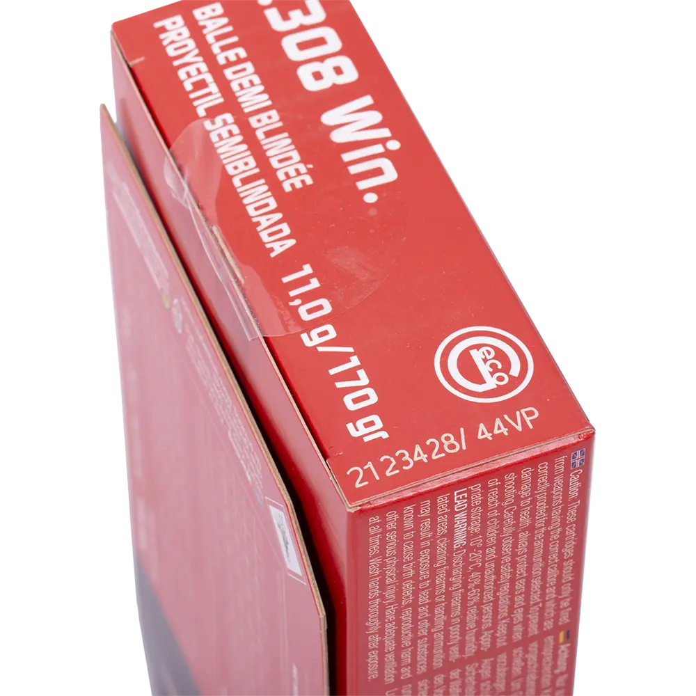 Патрон нарезной RWS GECO калибр 308 WIN SP 11,0 гр. (в пачке 20 шт.). Фото №2 Патрон нарезной RWS GECO калибр 308 WIN SP 11,0 гр. (в пачке 20 шт.). Фото №2