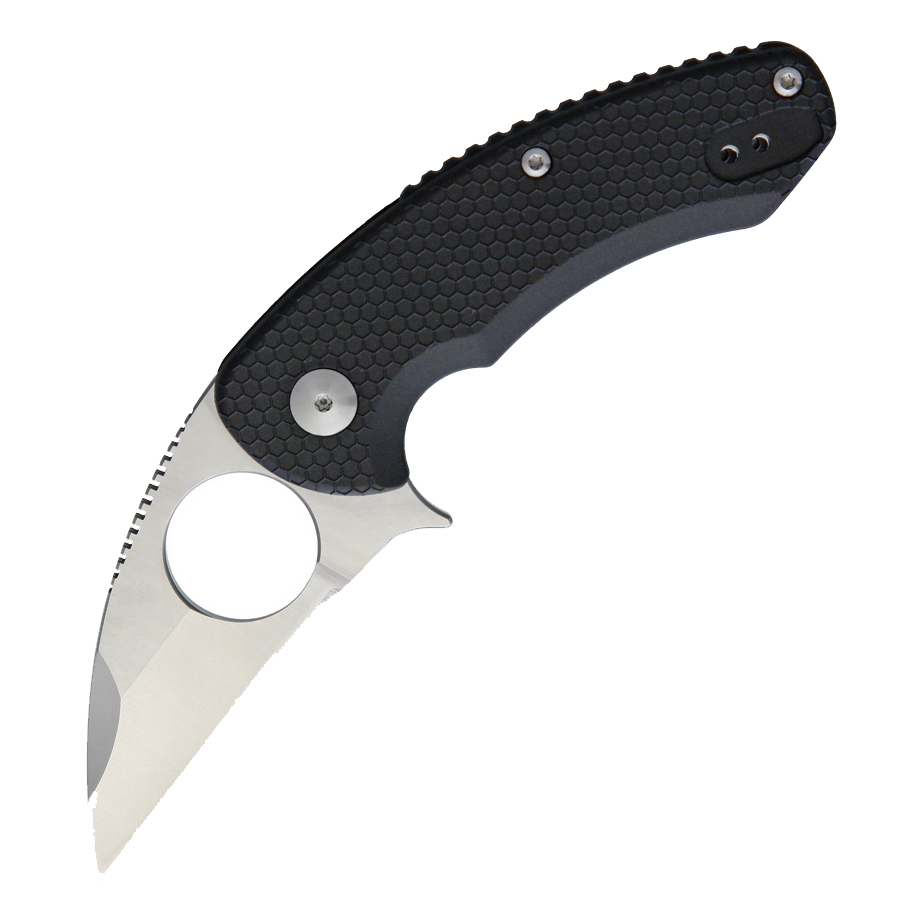 Нож складной Brous Blades Silent Soldier,рук.титан-карбон,сатинD2. Фото №2