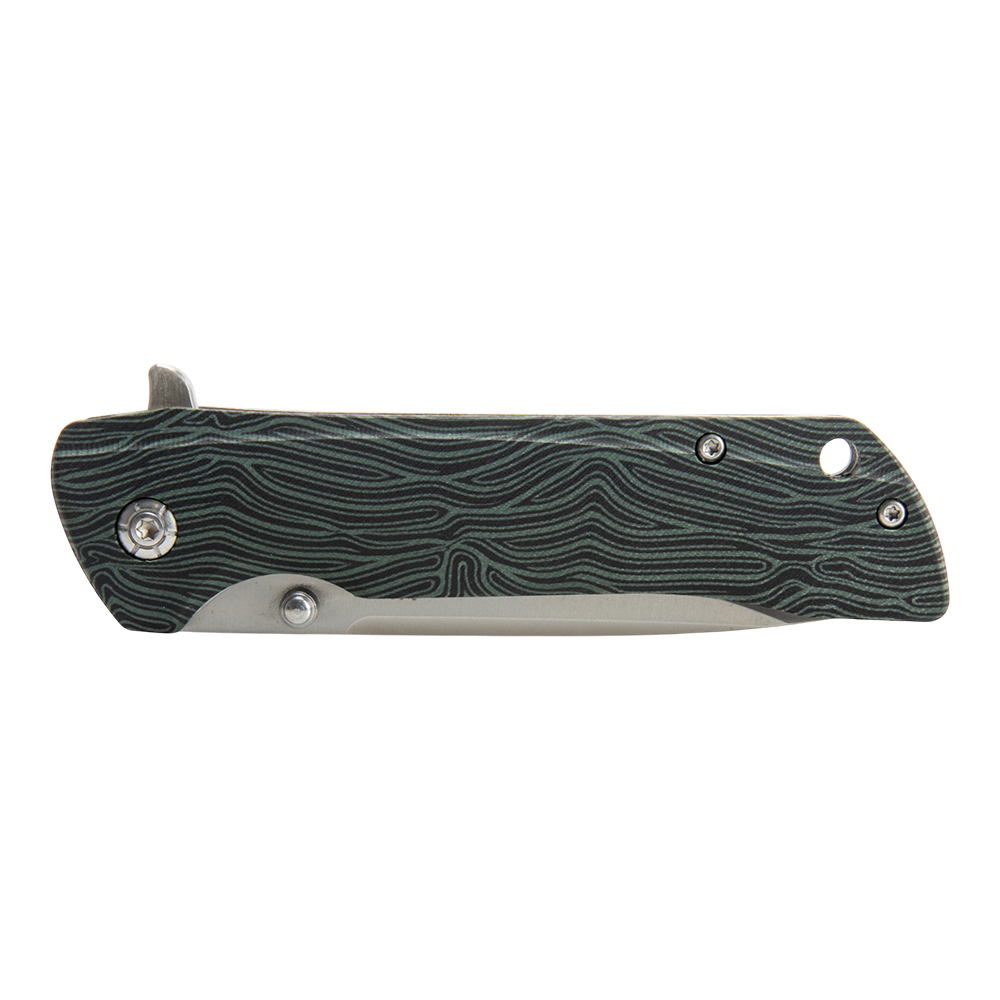 Нож складной Kranch GB-865, клинок AUS8, рукоять G10 green and black. Фото №2 Нож складной Kranch GB-865, клинок AUS8, рукоять G10 green and black. Фото №2
