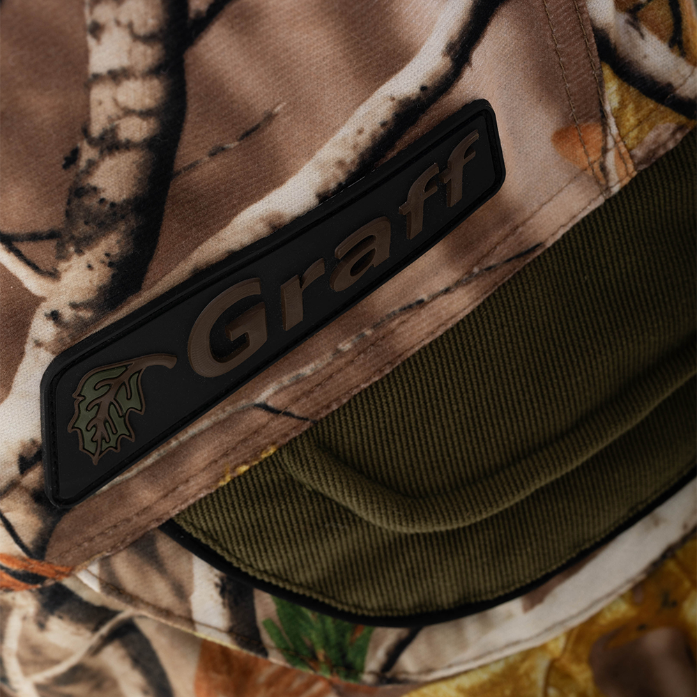 Брюки охотничьи GRAFF со спинкой (лес) р.L /182. Фото №3 Брюки охотничьи GRAFF со спинкой (лес) р.L /182. Фото №3