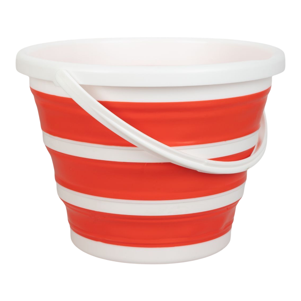 Ведро Tramp складное силиконовое (оранжевый , 10л). Фото №1 Ведро Tramp складное силиконовое (оранжевый , 10л). Фото №1