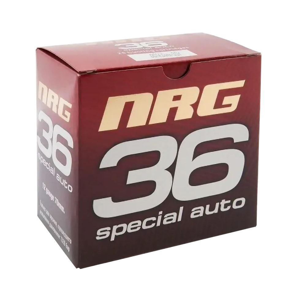 Патрон АЗОТ 12/70 NRG Auto 36г, №1 (в пачке 25 шт) (в коробке 250 шт.). Фото №1 Патрон АЗОТ 12/70 NRG Auto 36г, №1 (в пачке 25 шт) (в коробке 250 шт.). Фото №1