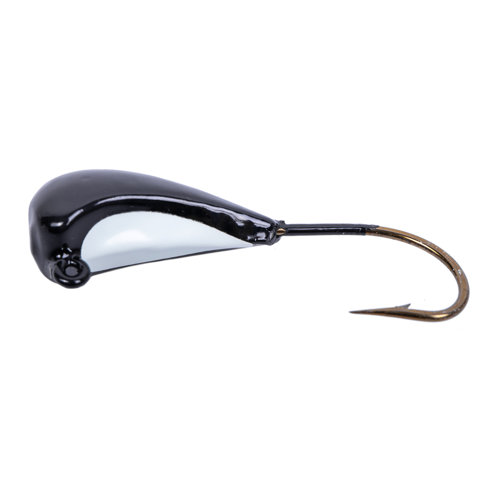 Мормышка свинцовая ЖОР Фунтик джиг, 30мм, 18,5гр, цвет (Ц №2) черный. Фото №1