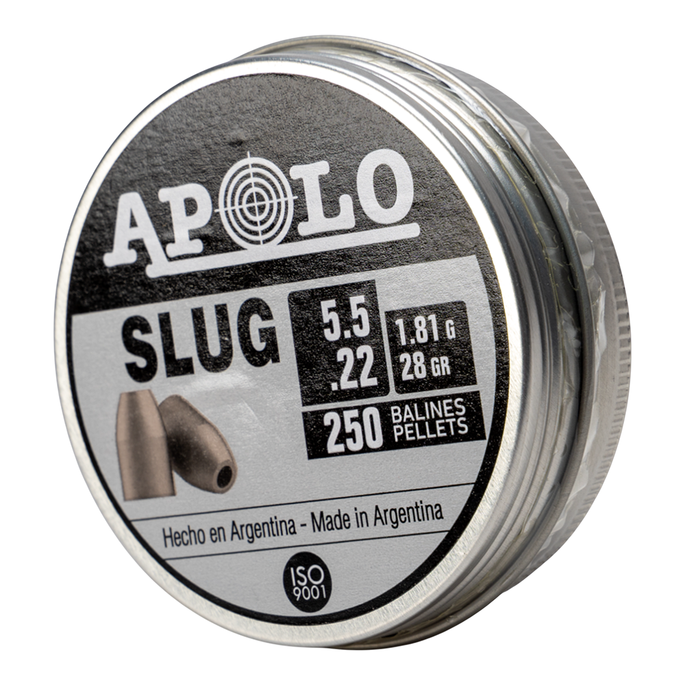 Пуля пневматическая APOLO "Slug", для винтовки, 5,5 1.8 гр. (250 шт.). Фото №1