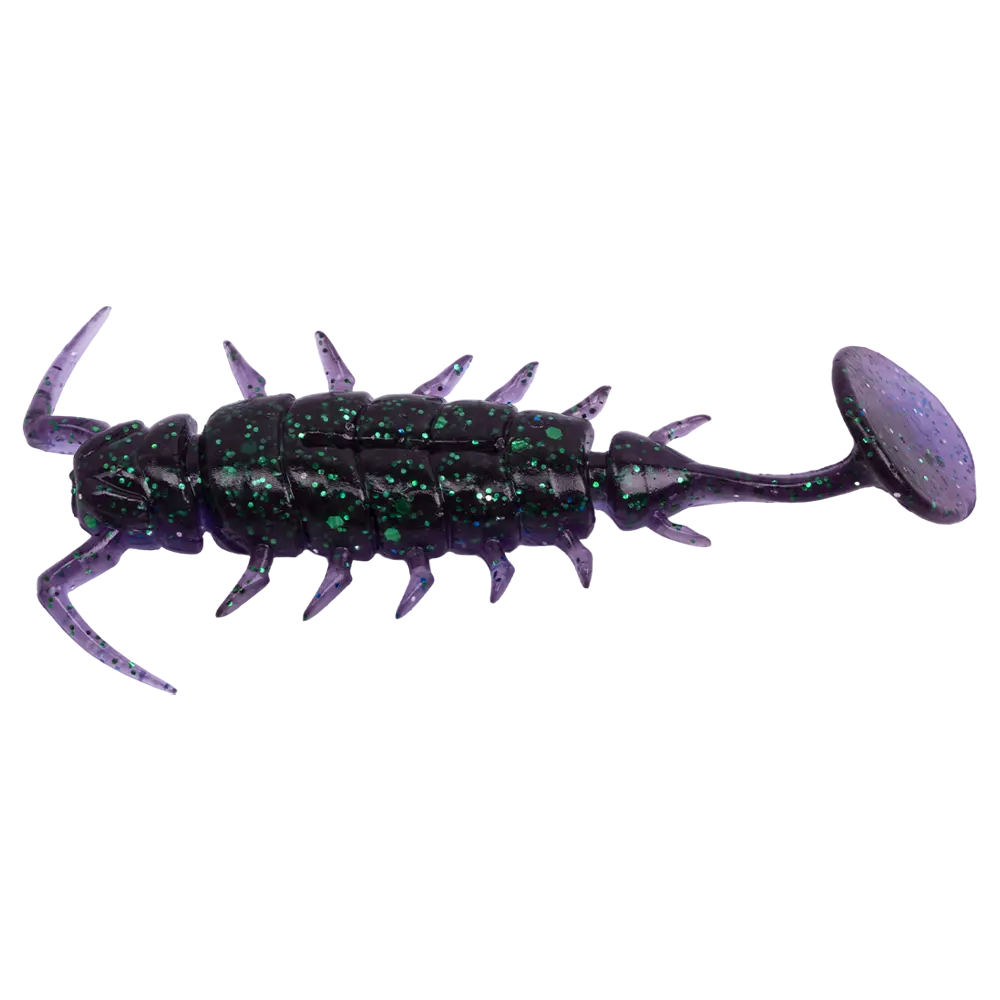 Виброхвост Lucky John Pro Series Alien Bug 2,5" 63мм, (7шт. упак.) цвет T52. Фото №1