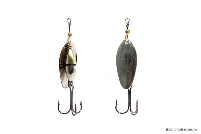 Блесна вращающаяся MADFISH Agate 7г, цвет GS201001