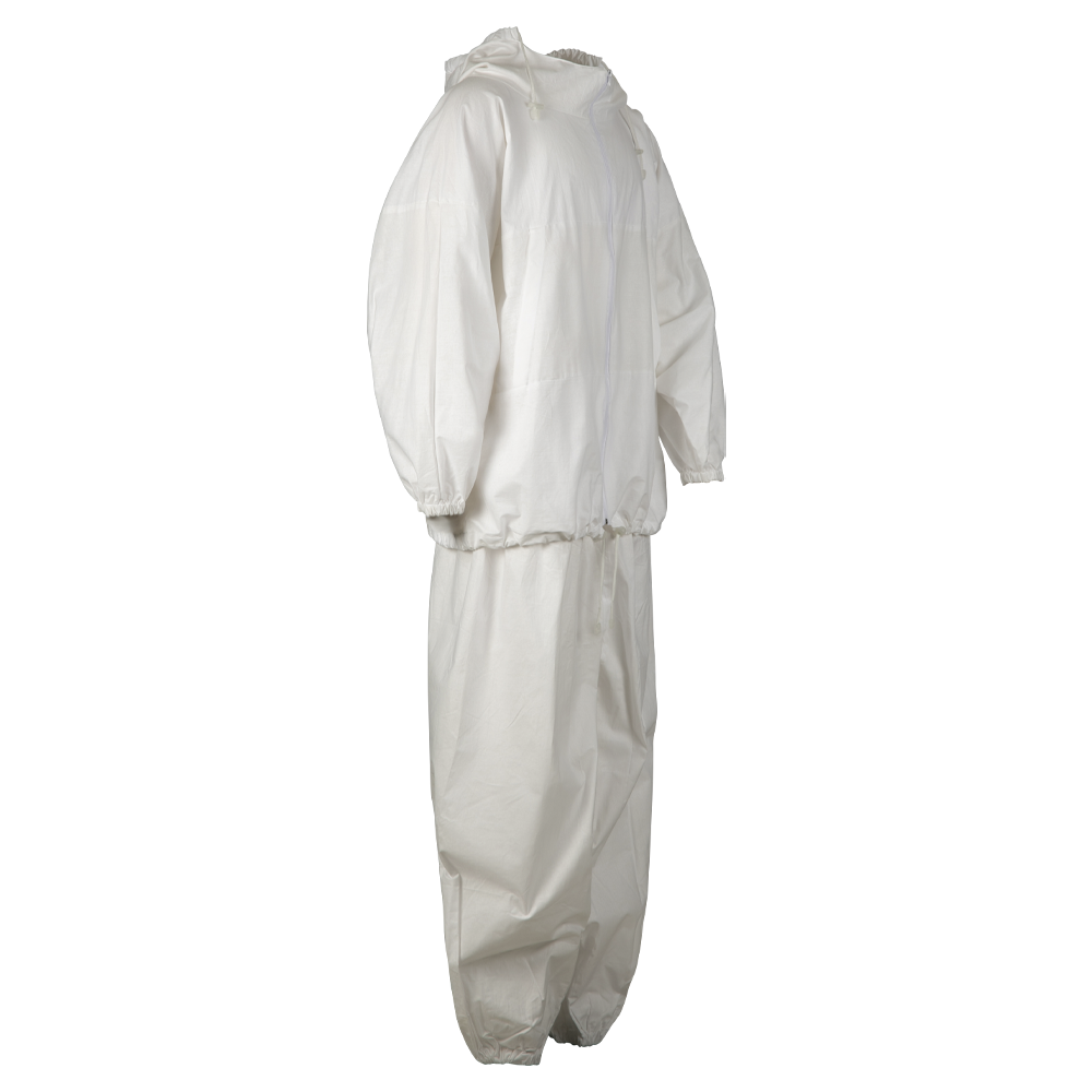 Костюм зимний маскировочный Метель с молнией цвет Белый ткань Бязь (Размер 58-64, Рост 182-188). Фото №2