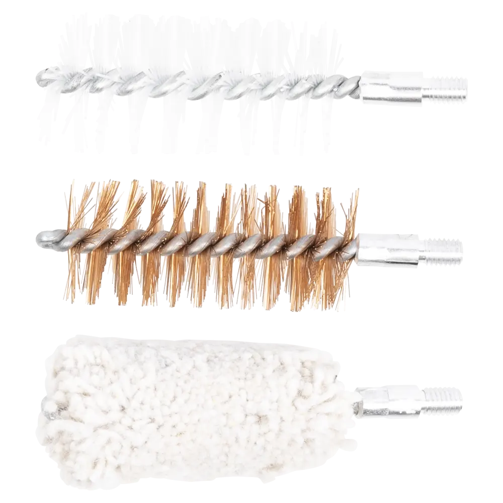 Набор для чистки ОхотАктив, калибр 12 мм в прозрачном кейсе с алюминиевым шомполом. Фото №2