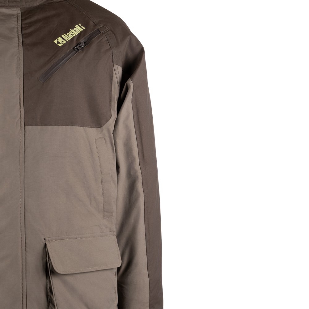 Костюм зимний Alaskan Russian Mission FS (куртка/полукомбез) хаки/коричневый р. XL. Фото №3 Костюм зимний Alaskan Russian Mission FS (куртка/полукомбез) хаки/коричневый р. XL. Фото №3