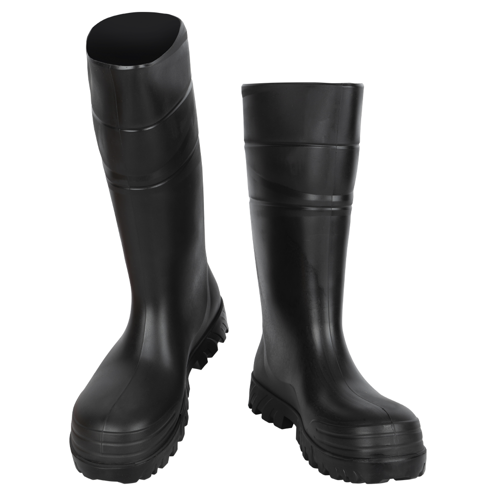 Сапоги TTLUX полиуретановые (цв. черный) р. 44. Фото №1