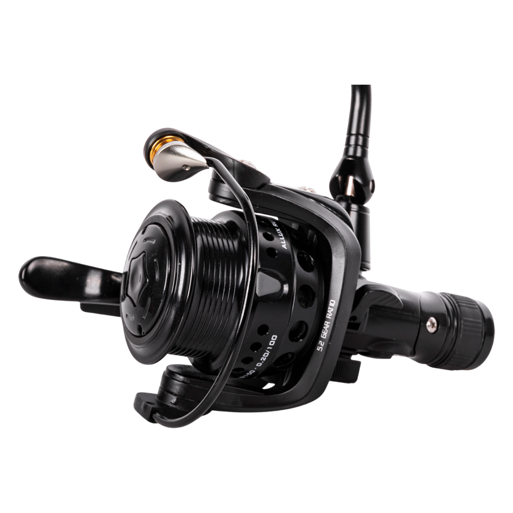 Катушка ALLUX RUTHENIUM FIGHT CONTROL CARBON DRAG 3009 9+1 ш/п передаточное число 5,2:1 180 м*0,20 мм. Фото №2