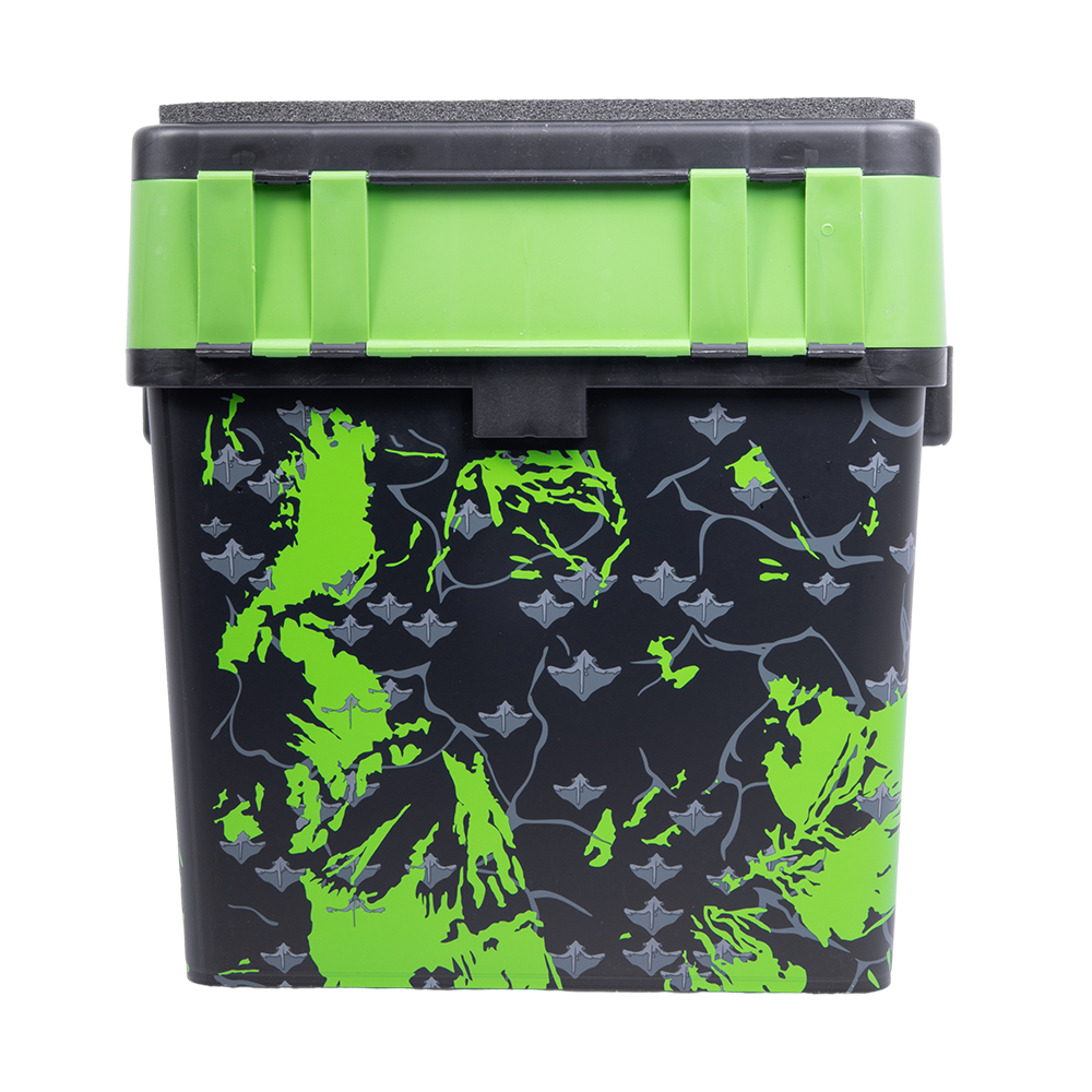 Ящик рыболовный зимний SHARK салатовый (HS-IB-19-SHG) Helios. Фото №4 Ящик рыболовный зимний SHARK салатовый (HS-IB-19-SHG) Helios. Фото №4