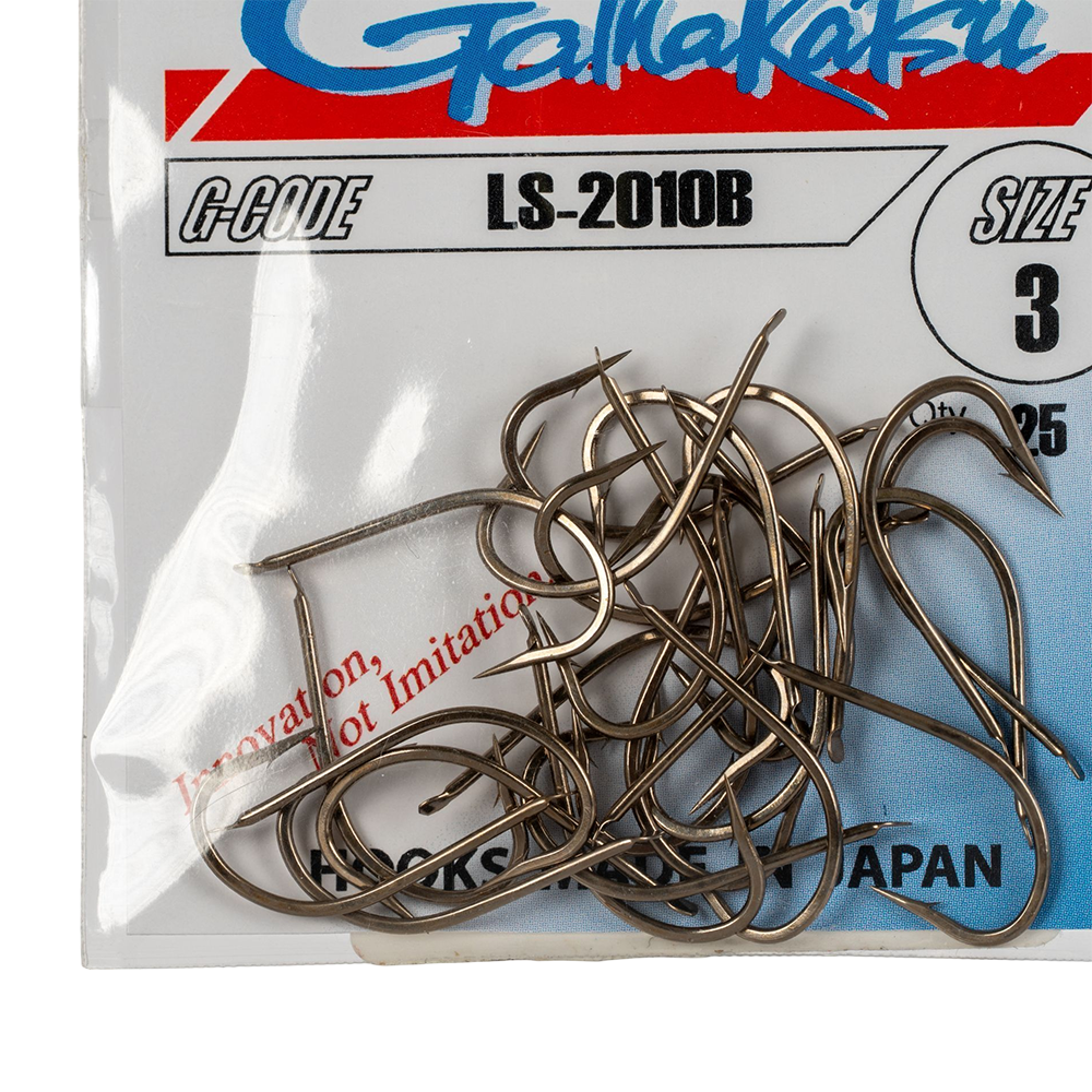 Крючок Gamakatsu Hook LS-2010B Brown №03. Фото №2