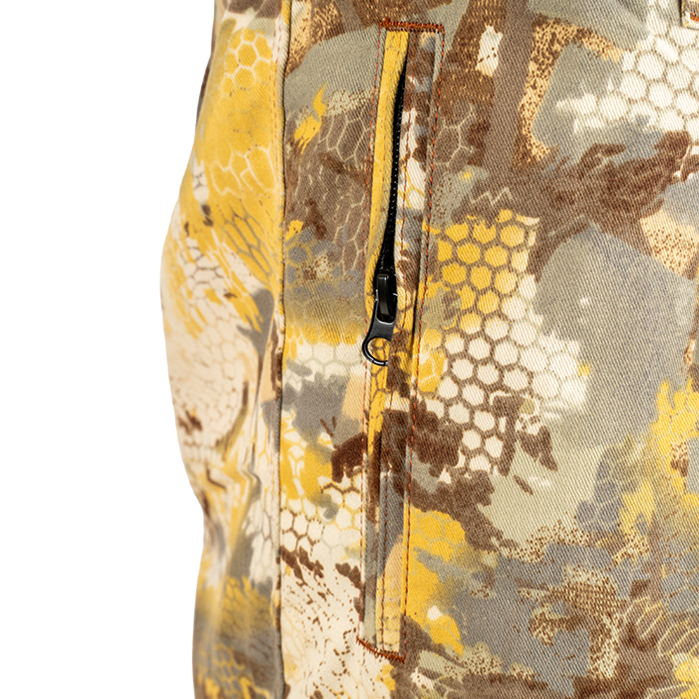 Костюм  мужской летний "Кречет", twill, соты бело-желт (52-54/176) (ХСН). Фото №3