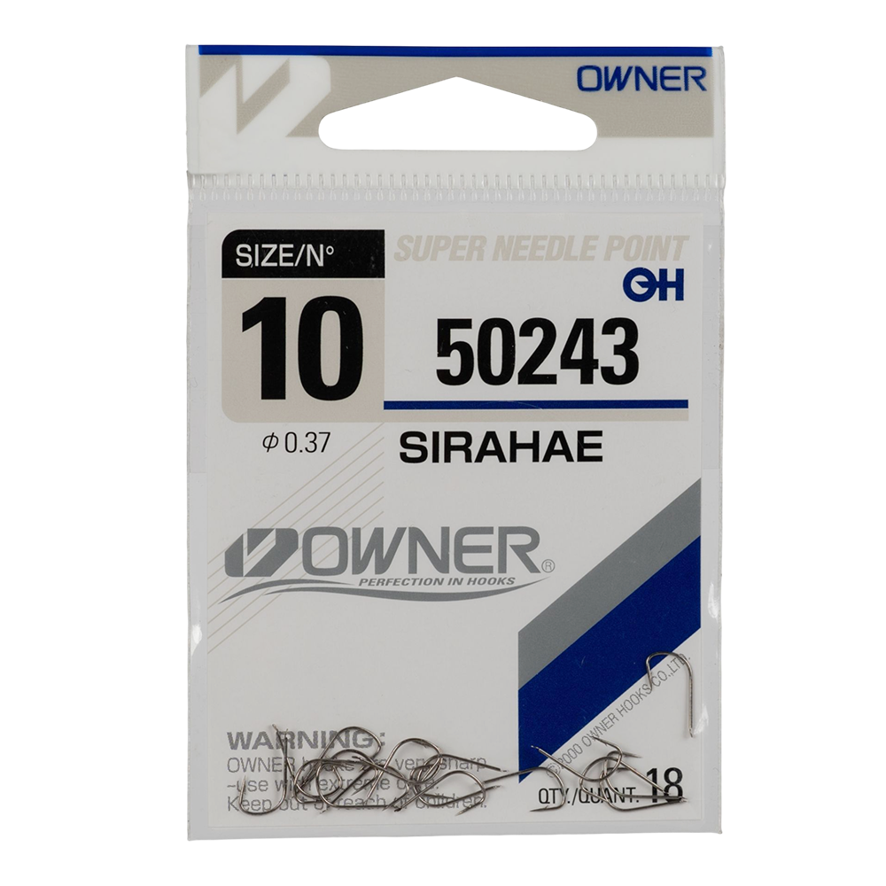 Крючок Owner № 50243  №10 (18шт.). Фото №1
