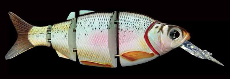 Воблер IZUMI 5 section white fich 105 MD (SUSPENDING) вес 23 гр, заглубление (1,5м-2м), цвет 02. Фото №1 Воблер IZUMI 5 section white fich 105 MD (SUSPENDING) вес 23 гр, заглубление (1,5м-2м), цвет 02. Фото №1