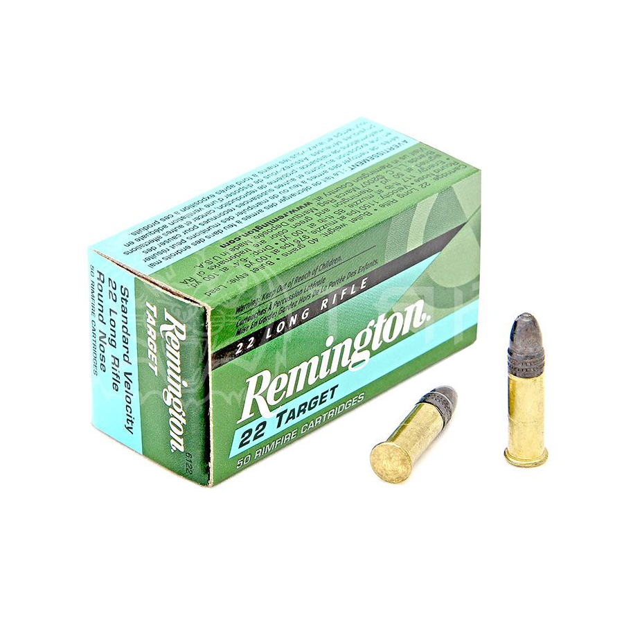 Патрон REM калибр 22 LR Target LRN (40g) (в коробке 50 шт.). Фото №1