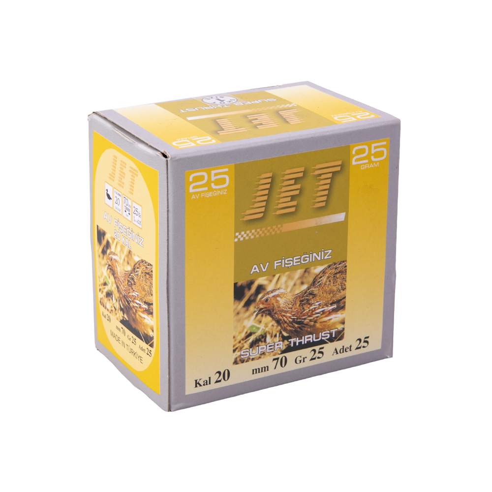 Патрон JET 20/70 № 1 25гр (пач.25шт/короб.250шт). Фото №1