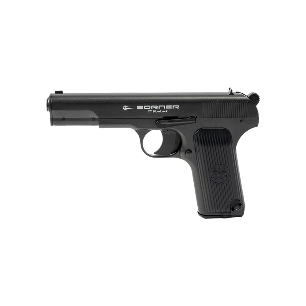 Пистолет пневматический BORNER TT Blowback, калибр 4,5 мм /BBs . Фото №5