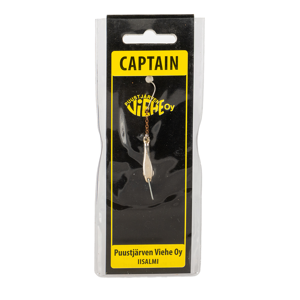 Блесна Puustjarven Captain 25мм, 5гр, цвет (Hop/Hop) цепочка-крючок. Фото №1
