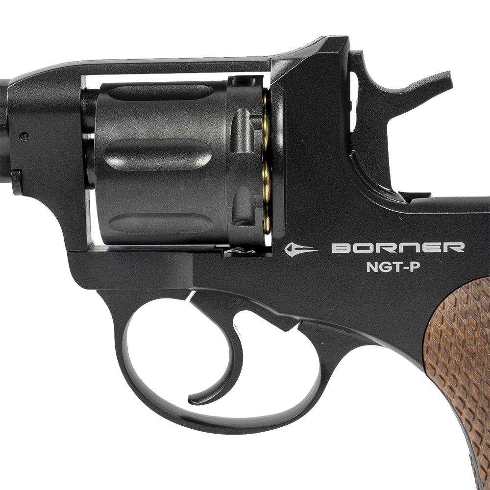 Пистолет пневматический BORNER NGT-P Black, калибр 4,5 мм/pellets. Фото №11