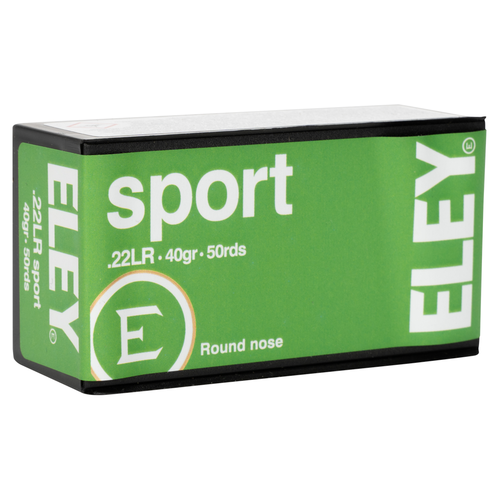 Патрон нарезной ELEY кал. 22 LR Sport Eley 2,59 гр. 40 grn. (в пачке 50 шт.) (в коробке 5000 шт). Фото №2