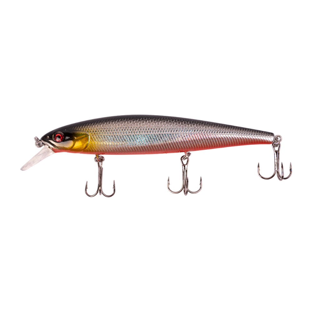 Воблер MADFISH 115мм, 16,5г, заглубление 0,5-1м, цвет 01. Фото №1