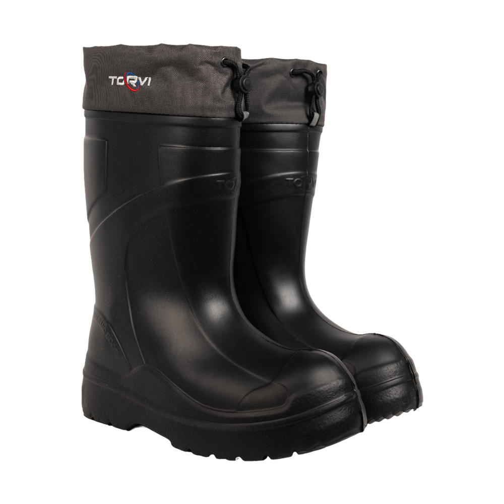 Сапоги "TORVI" ЭВА с утепляющей вставкой -60С черный р.42, пара. Фото №1