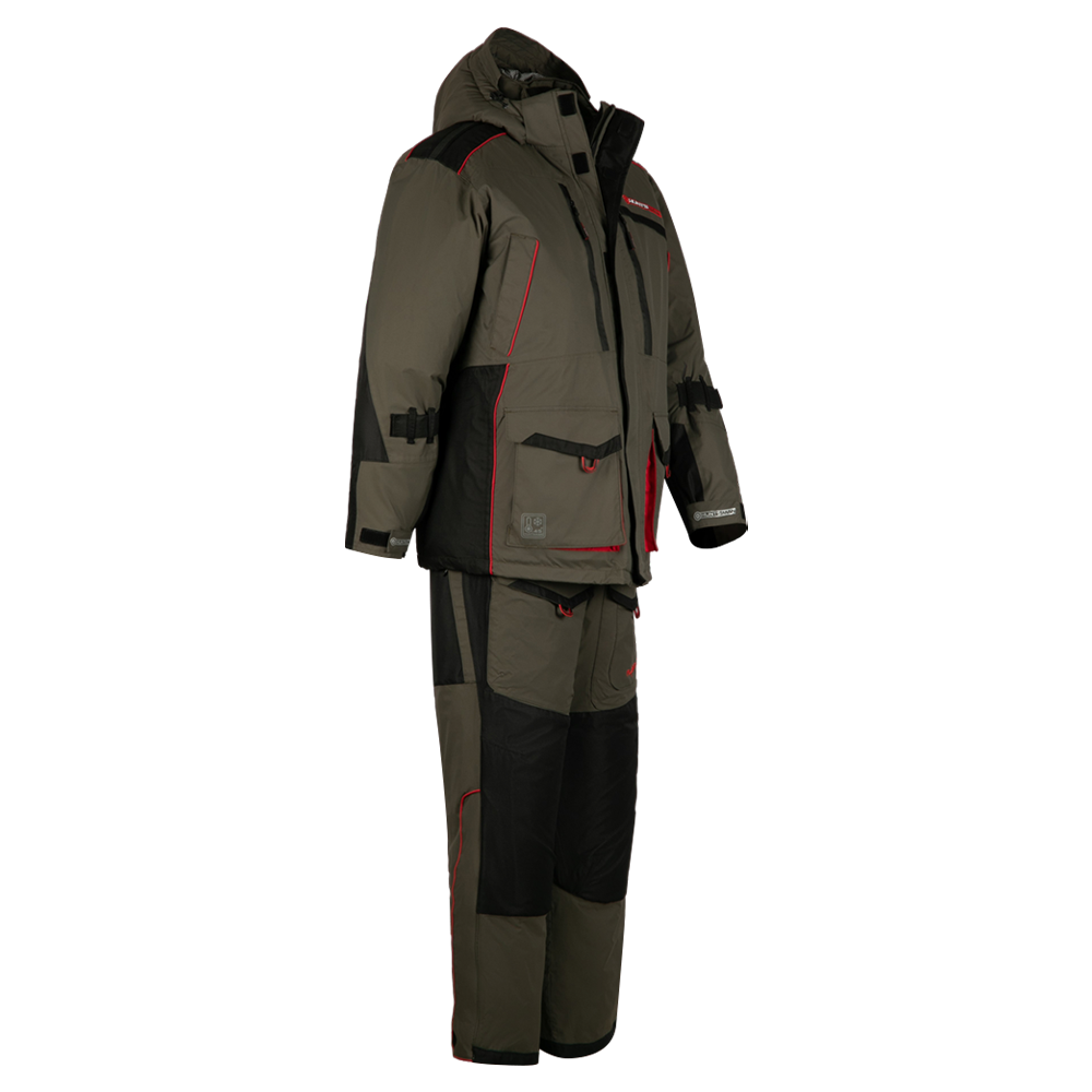 Костюм Huntsman Поплавок Siberia Floating цвет Хаки/Черный ткань Breathable р. 56-58/182. Фото №2