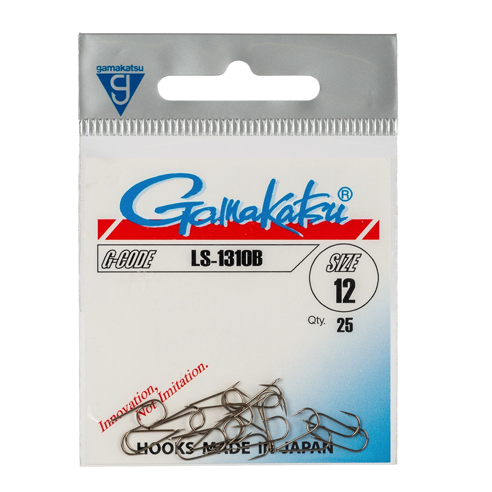 Крючок Gamakatsu Hook LS-1310B Brown №12. Фото №1