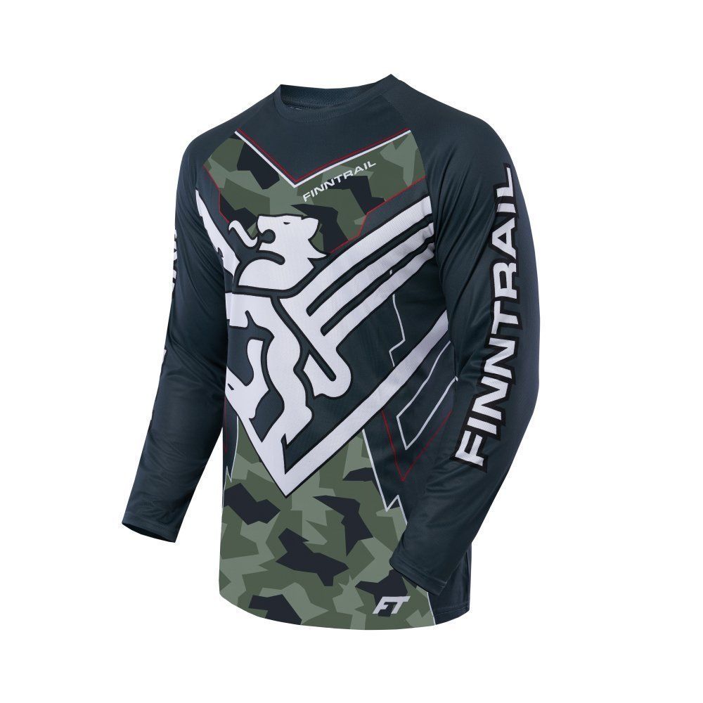 Джерси Finntrail Jersey CamoArmy XXXL. Фото №2