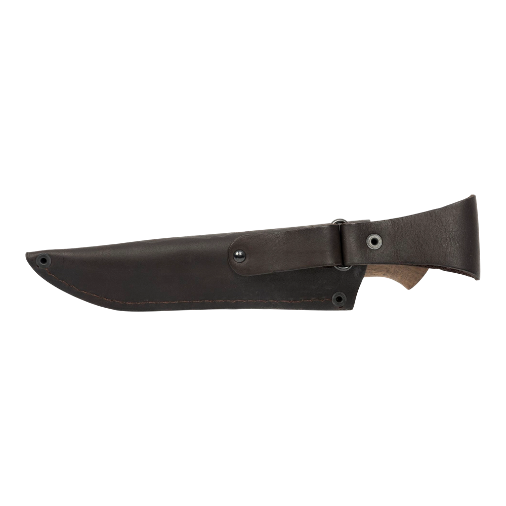 Нож МС "Сокол", сталь VG-10, литье мельхиор, орех(кап). Фото №4