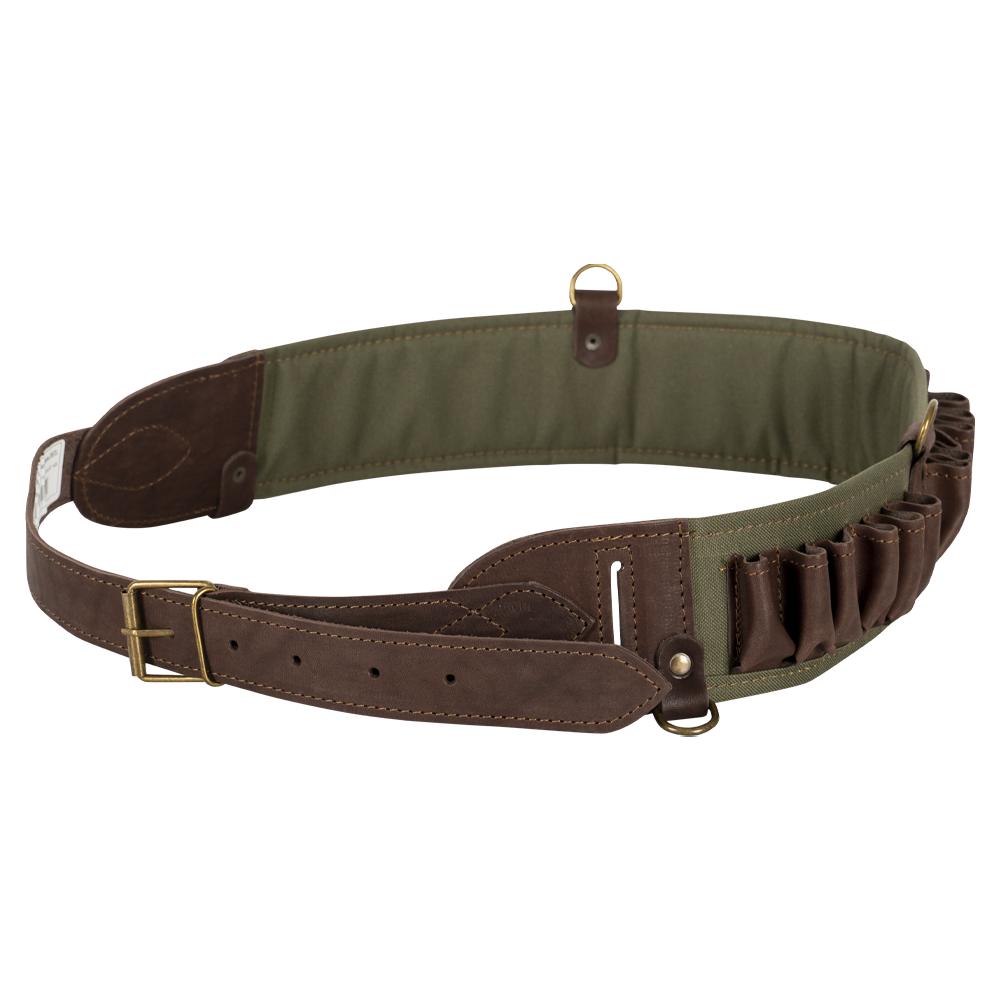 Патронташ №52 на 24 патрона (12 калибр) открытый, кожа/ткань (ИП Шунина). Фото №2 Патронташ №52 на 24 патрона (12 калибр) открытый, кожа/ткань (ИП Шунина). Фото №2