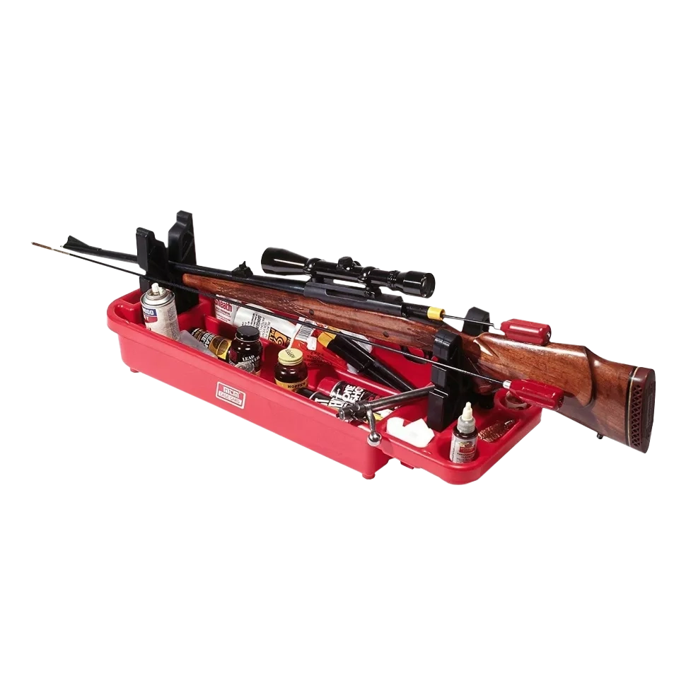 Подставка MTM для чистки и ухода за оружием (красный). Фото №2 Подставка MTM для чистки и ухода за оружием (красный). Фото №2