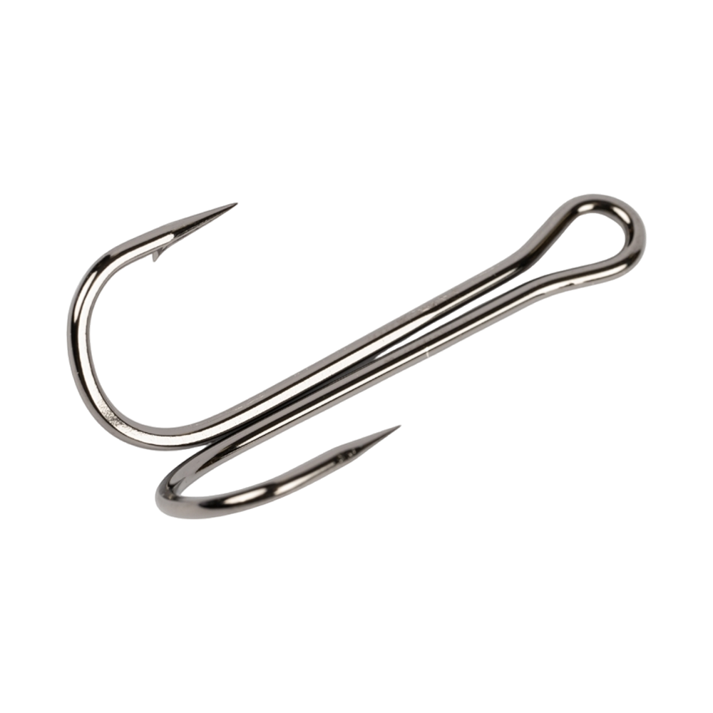 Крючок двойной "Volzhanka Long Double Hook 90°" #3/0 (10шт.уп). Фото №3