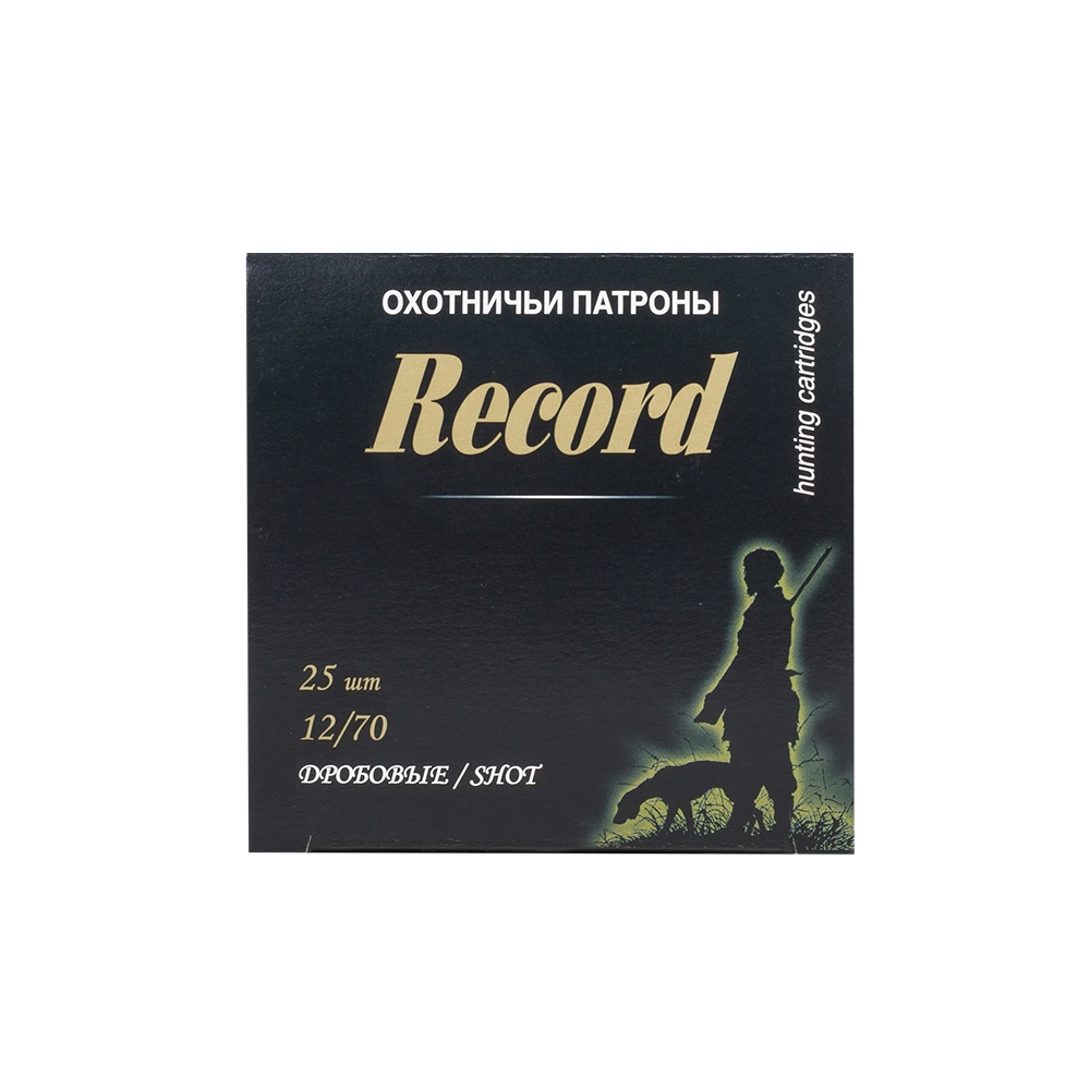 Патрон Рекорд 12/70 №9 (в пачке 25 шт.) (в коробке 250 шт.). Фото №3 Патрон Рекорд 12/70 №9 (в пачке 25 шт.) (в коробке 250 шт.). Фото №3
