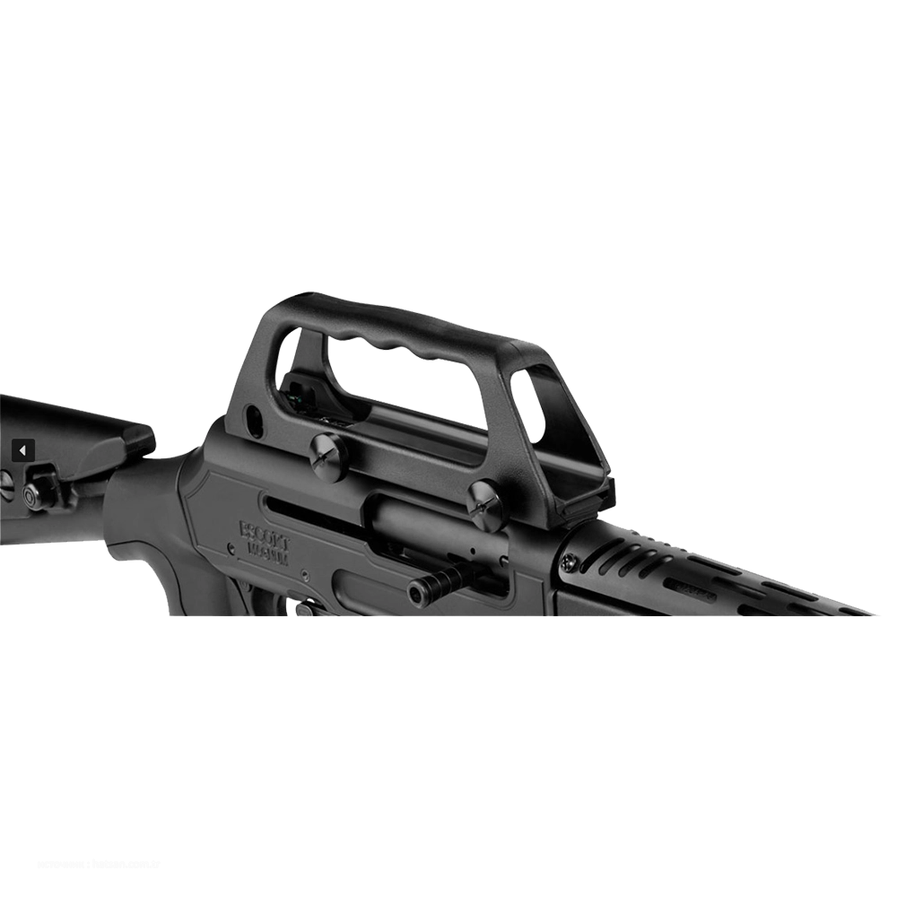 Ружье Hatsan ESCORT RAIDER, калибр 12x76, полуавтомат газоотводный, черный пластик, ствол 20" (510). Фото №3 Ружье Hatsan ESCORT RAIDER, калибр 12x76, полуавтомат газоотводный, черный пластик, ствол 20" (510). Фото №3